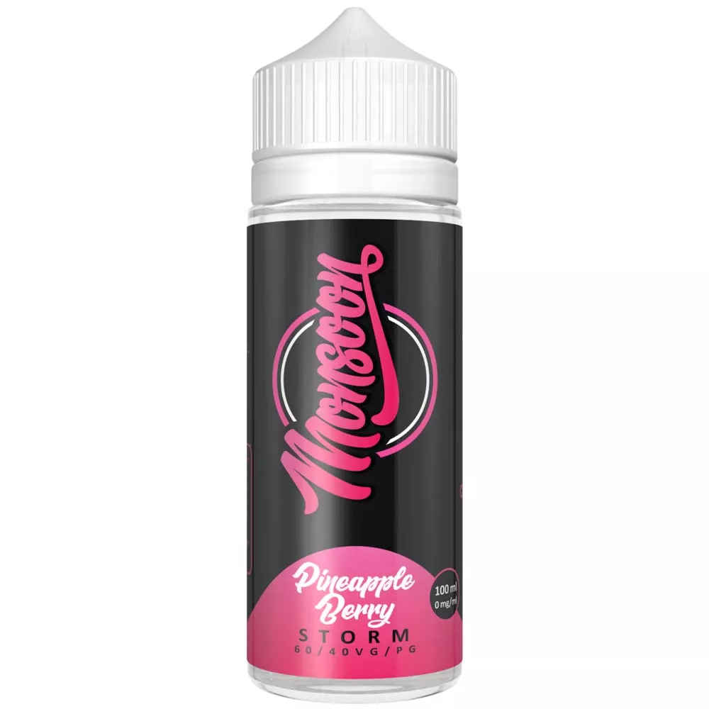 Monsoon Pineapple-Berry Storm 0mg 100ml in 120ml Flasche