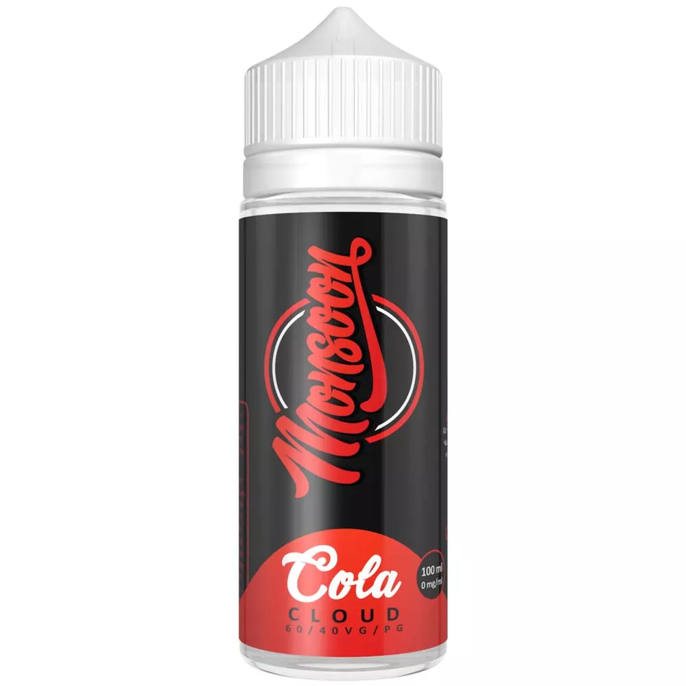 Monsoon Cola Clouds 0mg 100ml in 120ml Flasche