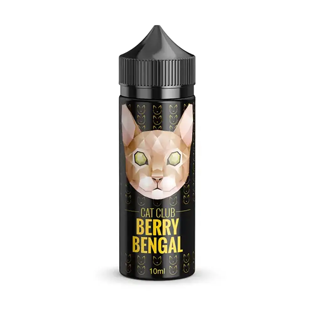 Cat Club Aroma Longfill - Berry Bengal - 10ml in 120ml Flasche STEUERWARE