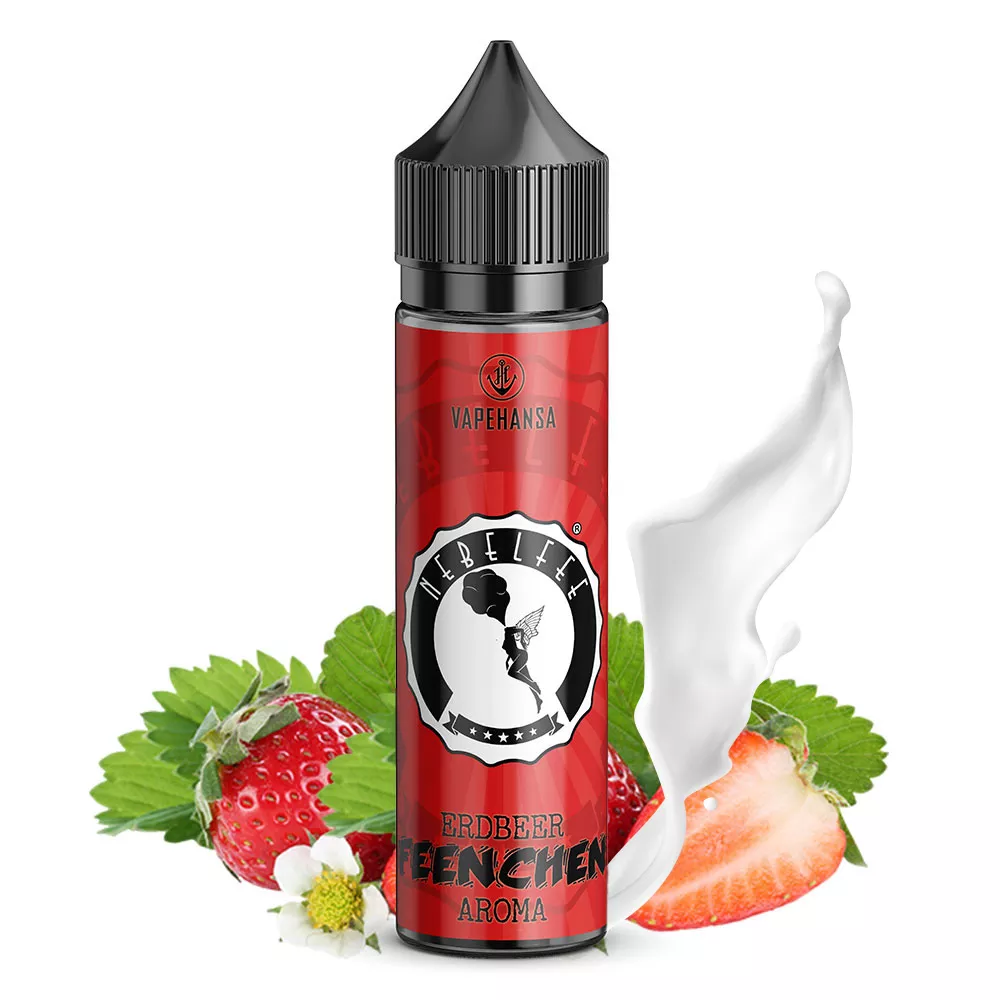 Nebelfee's Erdbeer Feenchen Aroma 10ml in 60ml Flasche
