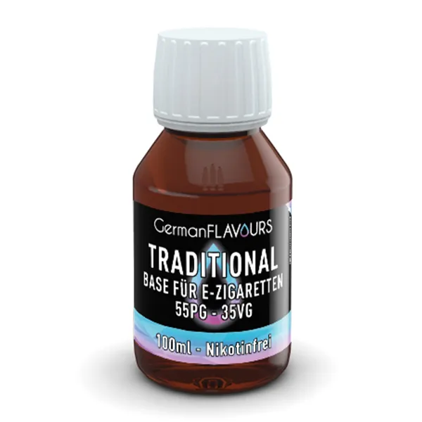 GermanFLAVOURS Traditional 55/35/10 Base - 100ml - 0 mg/ml