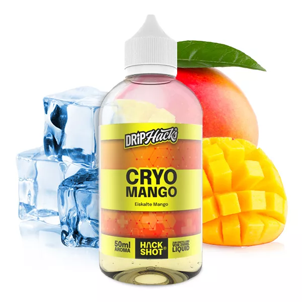 Drip Hacks Cryo Mango 50ml in 250ml Flasche