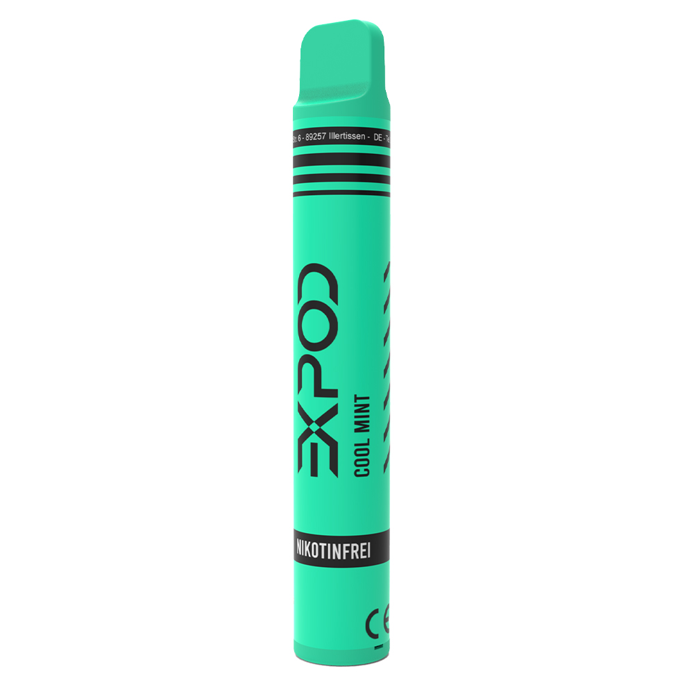 EXPOD Cool Mint Einweg E-Zigarette 0mg STEUERWARE