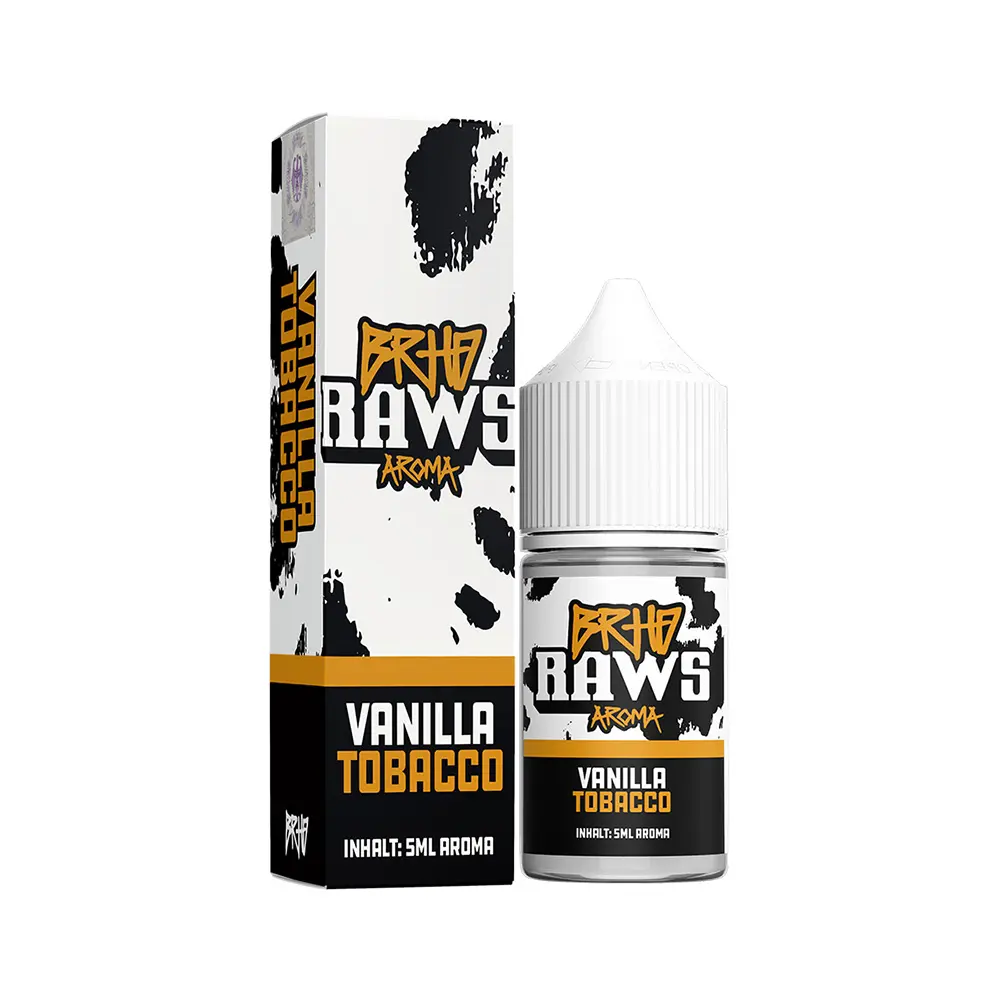 BRHD Barehead Aroma Longfill - RAWS Vanilla Tobacco - 5ml in 30ml Flasche STEUERWARE