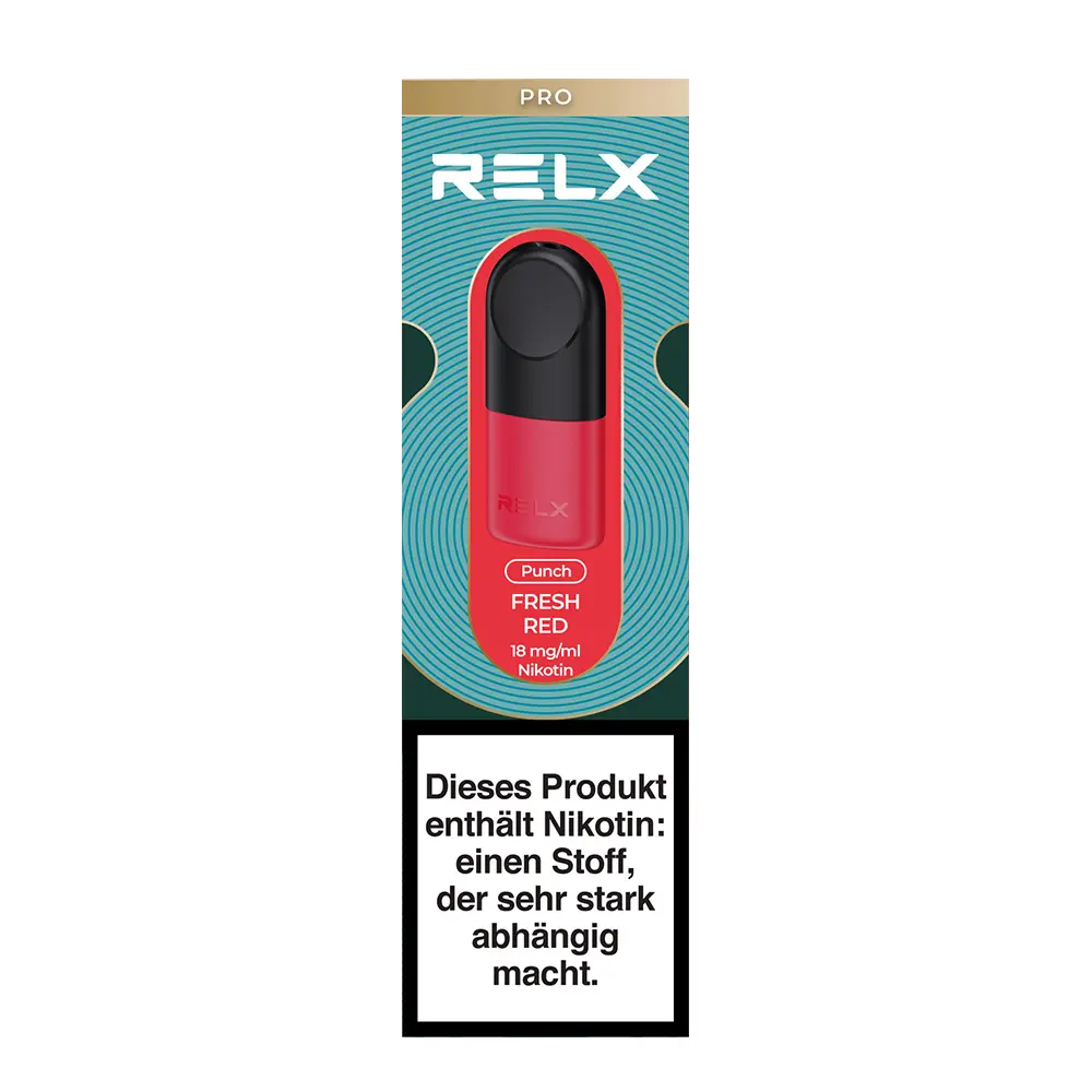 RELX Pod Pro 2er Pack Fresh Red 18mg STEUERWARE