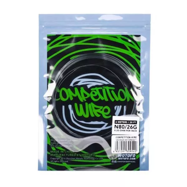 Wotofo NI80 Competition Draht 26G Spule/20ft