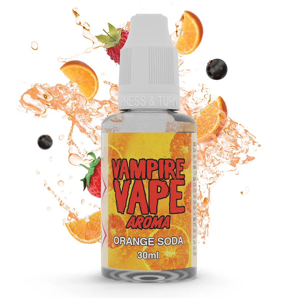 Vampire Vape Aroma - Orange Soda - 30ml STEUERWARE