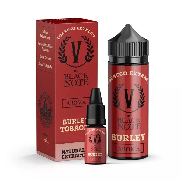 V by Black Note Burley 10ml Aroma in 100ml Flasche